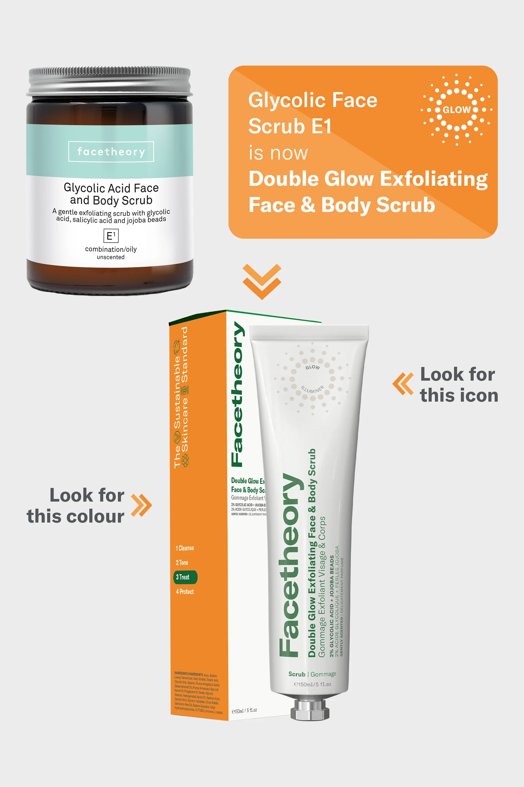 Double Glow Exfoliating Face & Body Scrub - Image 4