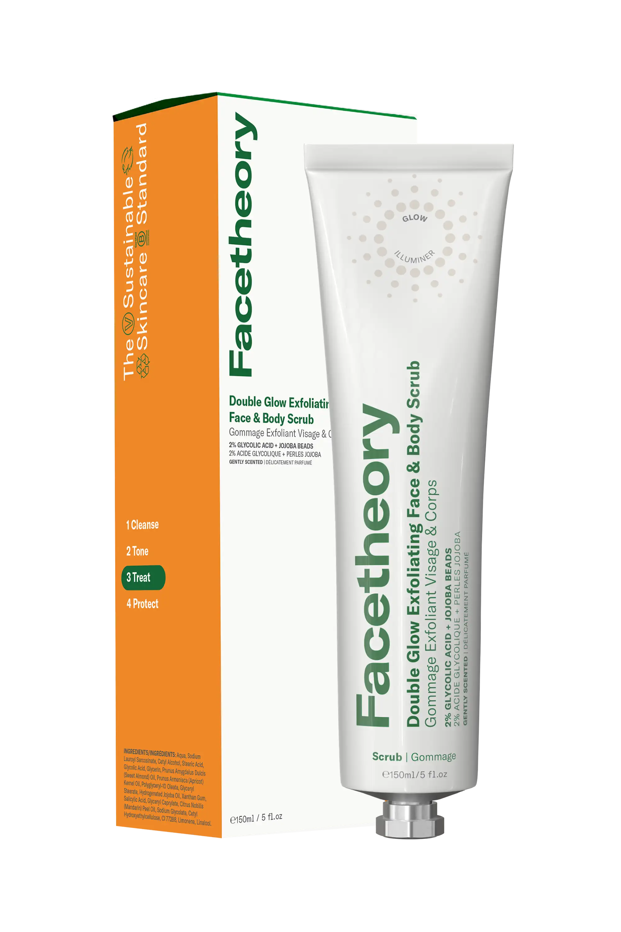 Double Glow Exfoliating Face & Body Scrub - Image 3