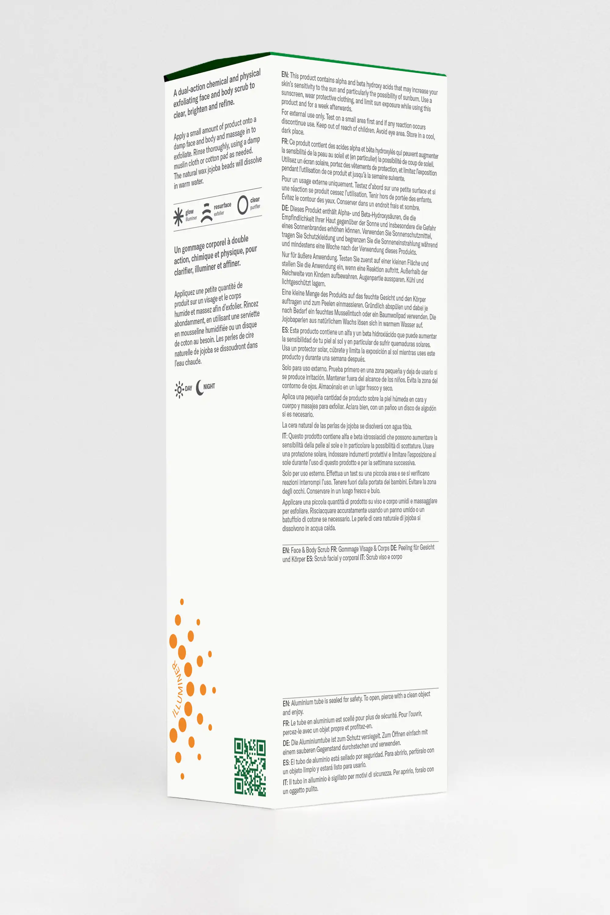 Double Glow Exfoliating Face & Body Scrub - Image 8